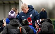 21 January 2023; Galway manager Henry Shefflin signing autographs after the Walsh Cup Group 1 Round 3 match between Antrim and Galway  at Louth GAA Centre of Excellence in Darver, Louth. Photo by Stephen Marken/Sportsfile