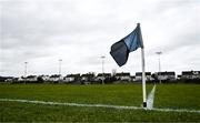 21 January 2023; A view of a sideline flag before the Lidl Ladies National Football League Division 1 match between Dublin and Meath at DCU St Clare's in Dublin. Photo by Eóin Noonan/Sportsfile