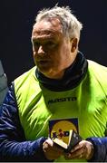 21 January 2023; Meath manager Davy Nelson during the Lidl Ladies National Football League Division 1 match between Dublin and Meath at DCU St Clare's in Dublin. Photo by Eóin Noonan/Sportsfile