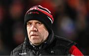 21 January 2023; Tyrone joint manager Feargal Logan during the Bank of Ireland Dr McKenna Cup Final match between Derry and Tyrone at Athletic Grounds in Armagh. Photo by Oliver McVeigh/Sportsfile