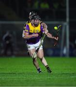 21 January 2023; Mikie Dwyer of Wexford in action against Padraig Walsh and Gearoid Dunne of Kilkenny during the Walsh Cup Group 2 Round 3 match between Wexford and Kilkenny at Chadwicks Wexford Park in Wexford. Photo by Matt Browne/Sportsfile