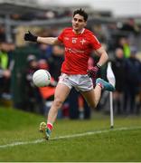 21 January 2023; Tom Gray of Louth during the O'Byrne Cup Final match between Longford and Louth at Glennon Brothers Pearse Park in Longford. Photo by Ray McManus/Sportsfile