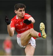 21 January 2023; Tom Gray of Louth during the O'Byrne Cup Final match between Longford and Louth at Glennon Brothers Pearse Park in Longford. Photo by Ray McManus/Sportsfile
