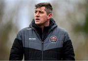 21 January 2023; Bohemians manager Declan Devine during the Pre-Season Friendly match between Shelbourne and Bohemians at AUL Complex in Clonshaugh, Dublin. Photo by Tyler Miller/Sportsfile