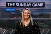 22 January 2023; RTÉ Sport have today announced Jacqui Hurley will be taking the helm at The Sunday Game for the upcoming GAA Championship season, with Damian Lawlor bringing all of the action and analysis from The Saturday Game to viewers at home on RTÉ2 and RTÉ Player. Joanne Cantwell continues to present The Saturday Game Live and The Sunday Game Live. At the announcement is new Sunday Game presenter Jacqui Hurley in RTÉ in Donnybrook, Dublin. Photo by Ray McManus/Sportsfile