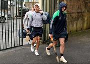 22 January 2023; Limerick players including Pat Ryan, centre, arrive before the Co-Op Superstores Munster Hurling League Group 2 match between Kerry and Limerick at Austin Stack Park in Tralee, Kerry. Photo by Michael P Ryan/Sportsfile