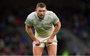 21 January 2023; Finn Russell of Racing 92 during the Heineken Champions Cup Pool A Round 4 match between Leinster and Racing 92 at Aviva Stadium in Dublin. Photo by Brendan Moran/Sportsfile