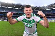 22 January 2023; Eoin Cody of Shamrocks Ballyhale celebrates after the AIB GAA Hurling All-Ireland Senior Club Championship Final match between Shamrocks Ballyhale of Kilkenny and Dunloy Cúchullain's of Antrim at Croke Park in Dublin. Photo by Piaras Ó Mídheach/Sportsfile