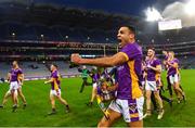 22 January 2023; Craig Dias of Kilmacud Crokes celebrates after the AIB GAA Football All-Ireland Senior Club Championship Final match between Watty Graham's Glen of Derry and Kilmacud Crokes of Dublin at Croke Park in Dublin. Photo by Piaras Ó Mídheach/Sportsfile