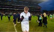 22 January 2023; Kilmacud Crokes goalkeeper Conor Ferris celebrates after the AIB GAA Football All-Ireland Senior Club Championship Final match between Glen of Derry and Kilmacud Crokes of Dublin at Croke Park in Dublin. Photo by Daire Brennan/Sportsfile