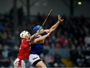 22 January 2023; John McGrath of Tipperary in action against Sean O'Leary Hayes of Cork during the Co-Op Superstores Munster Hurling League Final match between Cork and Tipperary at Páirc Ui Rinn in Cork. Photo by Seb Daly/Sportsfile