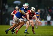 22 January 2023; Sean O'Leary Hayes of Cork in action against Patrick Maher of Tipperary during the Co-Op Superstores Munster Hurling League Final match between Cork and Tipperary at Páirc Ui Rinn in Cork. Photo by Seb Daly/Sportsfile