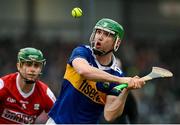 22 January 2023; Cian O'Dwyer of Tipperary in action against Cathal Cormack of Cork during the Co-Op Superstores Munster Hurling League Final match between Cork and Tipperary at Páirc Ui Rinn in Cork. Photo by Seb Daly/Sportsfile