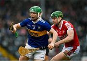 22 January 2023; Cian O'Dwyer of Tipperary in action against Cathal Cormack of Cork during the Co-Op Superstores Munster Hurling League Final match between Cork and Tipperary at Páirc Ui Rinn in Cork. Photo by Seb Daly/Sportsfile