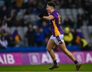 22 January 2023; Conor Casey of Kilmacud Crokes celebrates after his side's victory in the AIB GAA Football All-Ireland Senior Club Championship Final match between Watty Graham's Glen of Derry and Kilmacud Crokes of Dublin at Croke Park in Dublin. Photo by Piaras Ó Mídheach/Sportsfile