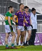 22 January 2023; Kilmacud Crokes players Paul Mannion, left, and Dara Mullin in their own goalmouth during the closing seconds of the second half of the AIB GAA Football All-Ireland Senior Club Championship Final match between Watty Graham's Glen of Derry and Kilmacud Crokes of Dublin at Croke Park in Dublin. Photo by Piaras Ó Mídheach/Sportsfile