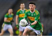 22 January 2023; Tiarnán Flannagan of Watty Graham's Glen during the AIB GAA Football All-Ireland Senior Club Championship Final match between Watty Graham's Glen of Derry and Kilmacud Crokes of Dublin at Croke Park in Dublin. Photo by Piaras Ó Mídheach/Sportsfile