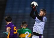 22 January 2023; Kilmacud Crokes goalkeeper Conor Ferris during the AIB GAA Football All-Ireland Senior Club Championship Final match between Watty Graham's Glen of Derry and Kilmacud Crokes of Dublin at Croke Park in Dublin. Photo by Piaras Ó Mídheach/Sportsfile