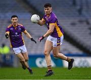 22 January 2023; Shane Walsh of Kilmacud Crokes during the AIB GAA Football All-Ireland Senior Club Championship Final match between Watty Graham's Glen of Derry and Kilmacud Crokes of Dublin at Croke Park in Dublin. Photo by Piaras Ó Mídheach/Sportsfile