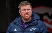 22 January 2023; Munster forwards coach Andi Kyriacou before the Heineken Champions Cup Pool B Round 4 match between Toulouse and Munster at Stade Ernest Wallon in Toulouse, France. Photo by Brendan Moran/Sportsfile