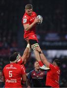 22 January 2023; Jack Willis of Toulouse during the Heineken Champions Cup Pool B Round 4 match between Toulouse and Munster at Stade Ernest Wallon in Toulouse, France. Photo by Brendan Moran/Sportsfile