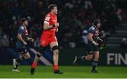 22 January 2023; Joshua Brennan of Toulouse during the Heineken Champions Cup Pool B Round 4 match between Toulouse and Munster at Stade Ernest Wallon in Toulouse, France. Photo by Brendan Moran/Sportsfile