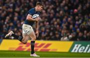21 January 2023; Garry Ringrose of Leinster during the Heineken Champions Cup Pool A Round 4 match between Leinster and Racing 92 at Aviva Stadium in Dublin. Photo by David Fitzgerald/Sportsfile