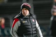 21 January 2023; Tyrone joint manager Feargal Logan during the Bank of Ireland Dr McKenna Cup Final match between Derry and Tyrone at Athletic Grounds in Armagh. Photo by Oliver McVeigh/Sportsfile