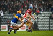22 January 2023; Colin Walsh of Cork in action against Conor Stakelum of Tipperary during the Co-Op Superstores Munster Hurling League Final match between Cork and Tipperary at Páirc Ui Rinn in Cork. Photo by Seb Daly/Sportsfile