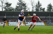 22 January 2023; Michael Breen of Tipperary in action against Patrick Horgan of Cork during the Co-Op Superstores Munster Hurling League Final match between Cork and Tipperary at Páirc Ui Rinn in Cork. Photo by Seb Daly/Sportsfile