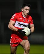 21 January 2023; Ben McCarron of Derry during the Bank of Ireland Dr McKenna Cup Final match between Derry and Tyrone at Athletic Grounds in Armagh. Photo by Oliver McVeigh/Sportsfile