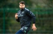 23 January 2023; Harry Byrne during a Leinster Rugby squad training session at UCD in Dublin. Photo by Harry Murphy/Sportsfile