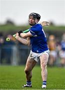 15 January 2023; PJ Scully of Laois during the Walsh Cup Group 2 Round 2 match between Laois and Kilkenny at Kelly Daly Park in Rathdowney, Laois. Photo by Sam Barnes/Sportsfile