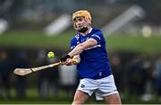 15 January 2023; James Keyes of Laois during the Walsh Cup Group 2 Round 2 match between Laois and Kilkenny at Kelly Daly Park in Rathdowney, Laois. Photo by Sam Barnes/Sportsfile