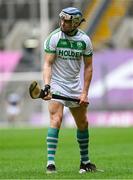 22 January 2023; TJ Reid of Shamrocks Ballyhale takes a free during the AIB GAA Hurling All-Ireland Senior Club Championship Final match between Shamrocks Ballyhale of Kilkenny and Dunloy Cúchullain's of Antrim at Croke Park in Dublin. Photo by Ramsey Cardy/Sportsfile