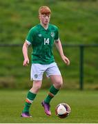 21 January 2023; Cead McGrath of Republic of Ireland during the International friendly match between Republic of Ireland U15's and Australia U16's at the FAI National Training Centre in Dublin. Photo by Ben McShane/Sportsfile