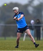 22 January 2023; Johnny McGuirk of Dublin during the Walsh Cup Group 1 Round 3 match between Westmeath and Dublin at Kinnegad GAA Club in Kinnegad, Westmeath. Photo by Ben McShane/Sportsfile