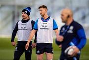 24 January 2023; Ben Healy and Stuart Hogg, left, during Scotland rugby squad training at Oriam in Edinburgh, Scotland. Photo by Mark Scates/Sportsfile