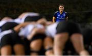 21 January 2023; Ella Roberts of Leinster during the Vodafone Women’s Interprovincial Championship Round Three match between Ulster and Leinster at Queen’s Sport in Belfast. Photo by Ramsey Cardy/Sportsfile