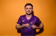 25 January 2023; Conor Levingston stands for a portrait during a Wexford FC squad portrait session at South East Technological University in Carlow. Photo by Seb Daly/Sportsfile