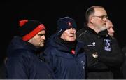 25 January 2023; UCC manager Billy Morgan, centre, during the HE GAA Sigerson Cup Round 3 match between University College Cork and Queen's University Belfast at the GAA National Games Development Centre in Abbotstown, Dublin. Photo by Piaras Ó Mídheach/Sportsfile