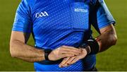 25 January 2023; A general view of the jersey of referee David Gough before the HE GAA Sigerson Cup Round 3 match between University College Cork and Queen's University Belfast at the GAA National Games Development Centre in Abbotstown, Dublin. Photo by Piaras Ó Mídheach/Sportsfile
