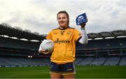 26 January 2023; In attendance at Croke Park, Dublin, to launch the 2023 Yoplait Ladies HEC third-level Ladies Football Championships is Aoife Farrell of DCU Dóchas Éireann. Yoplait Ireland, the 'Official Yogurt of the LGFA' has confirmed a second year of partnership with the Ladies Gaelic Football Association. Yoplait Ireland will continue to sponsor the Higher Education Committee (HEC) third-level championships in 2023. Photo by David Fitzgerald/Sportsfile