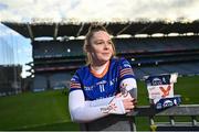 26 January 2023; In attendance at Croke Park, Dublin, to launch the 2023 Yoplait Ladies HEC third-level Ladies Football Championships is Elaine Ni Niadh of ATU. Yoplait Ireland, the 'Official Yogurt of the LGFA' has confirmed a second year of partnership with the Ladies Gaelic Football Association. Yoplait Ireland will continue to sponsor the Higher Education Committee (HEC) third-level championships in 2023. Photo by David Fitzgerald/Sportsfile