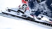 26 January 2023; A detailed view of ski boots and ski's during the girls giant slalom event during day three of the 2023 Winter European Youth Olympic Festival at Friuli-Venezia Giulia in Udine, Italy. Photo by Eóin Noonan/Sportsfile