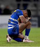 27 January 2023; Sacha Feinberg-Mngomezulu of DHL Stormers after his side's defeat in the United Rugby Championship match between Ulster and DHL Stormers at Kingspan Stadium in Belfast. Photo by Ramsey Cardy/Sportsfile