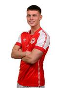 27 January 2023; Adam Murphy poses for a portrait during a St Patrick's Athletic squad portrait session at Richmond Park in Dublin. Photo by Stephen McCarthy/Sportsfile