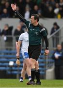 15 January 2023; Referee Simon Stokes during the Co-Op Superstores Munster Hurling League Group 1 match between Clare and Waterford at Cusack Park in Ennis, Clare. Photo by Brendan Moran/Sportsfile