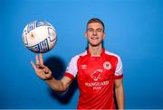 27 January 2023; Thijs Timmermans poses for a portrait during a St Patrick's Athletic squad portrait session at Richmond Park in Dublin. Photo by Stephen McCarthy/Sportsfile