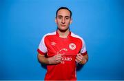 27 January 2023; Vladislav Kreida poses for a portrait during a St Patrick's Athletic squad portrait session at Richmond Park in Dublin. Photo by Stephen McCarthy/Sportsfile